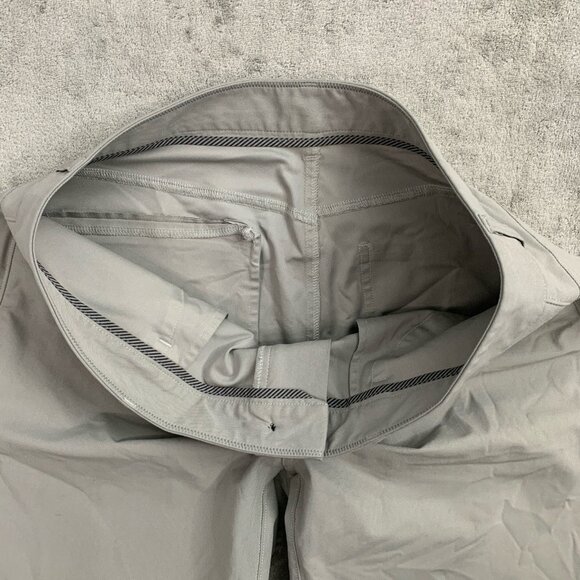 Vuori Meta Pants Mens 32x27 Gray Performance Golf Zip Pocket Stretch Slim Casual - Picture 11 of 16